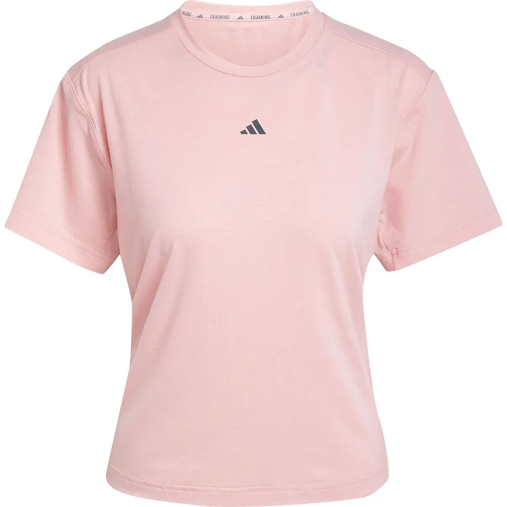 

Футболка adidas Power 3 Stripes, розовый