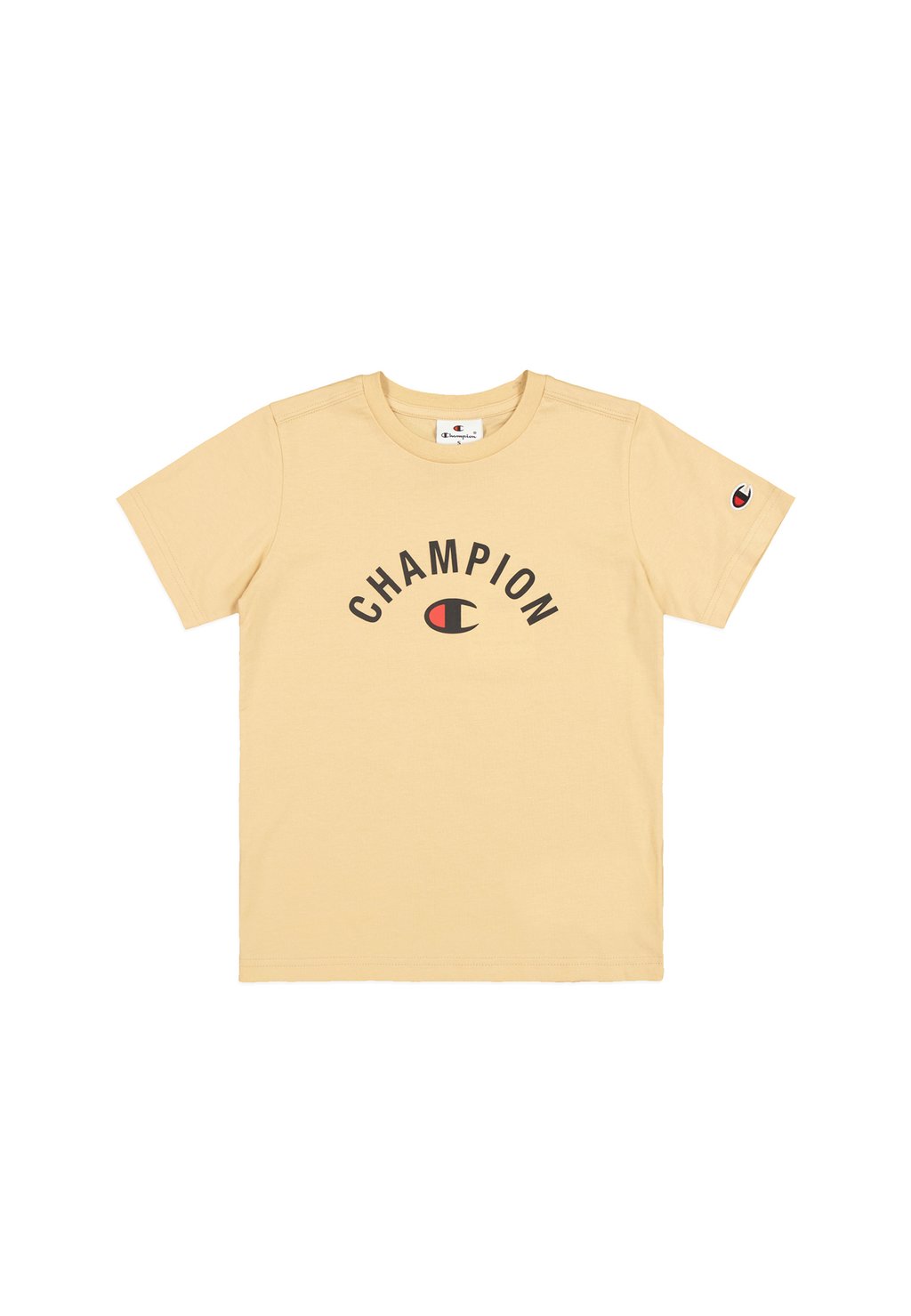 

Футболка с принтом Champion, светло-коричневый