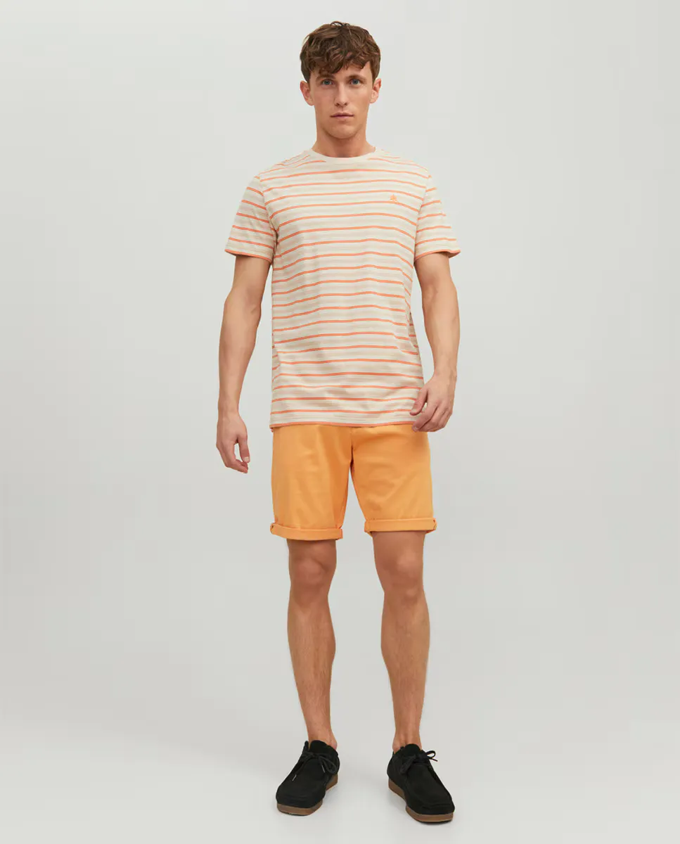 

Мужские однотонные шорты-бермуды Jack & Jones, желтый