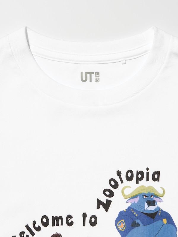 Футболка UT с графикой «Зверополис» Uniqlo, 00 white — фото 4