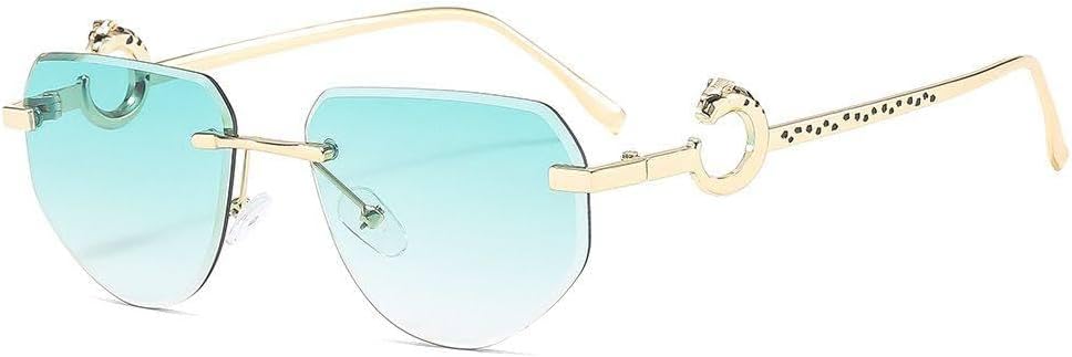 

Солнцезащитные очки «кошачий глаз» без оправы, модные очки для мужчин и женщин, маленькие солнцезащитные очки для женщин, стильный летний аксессуар для отдыха на природе TVTBBVV, 5