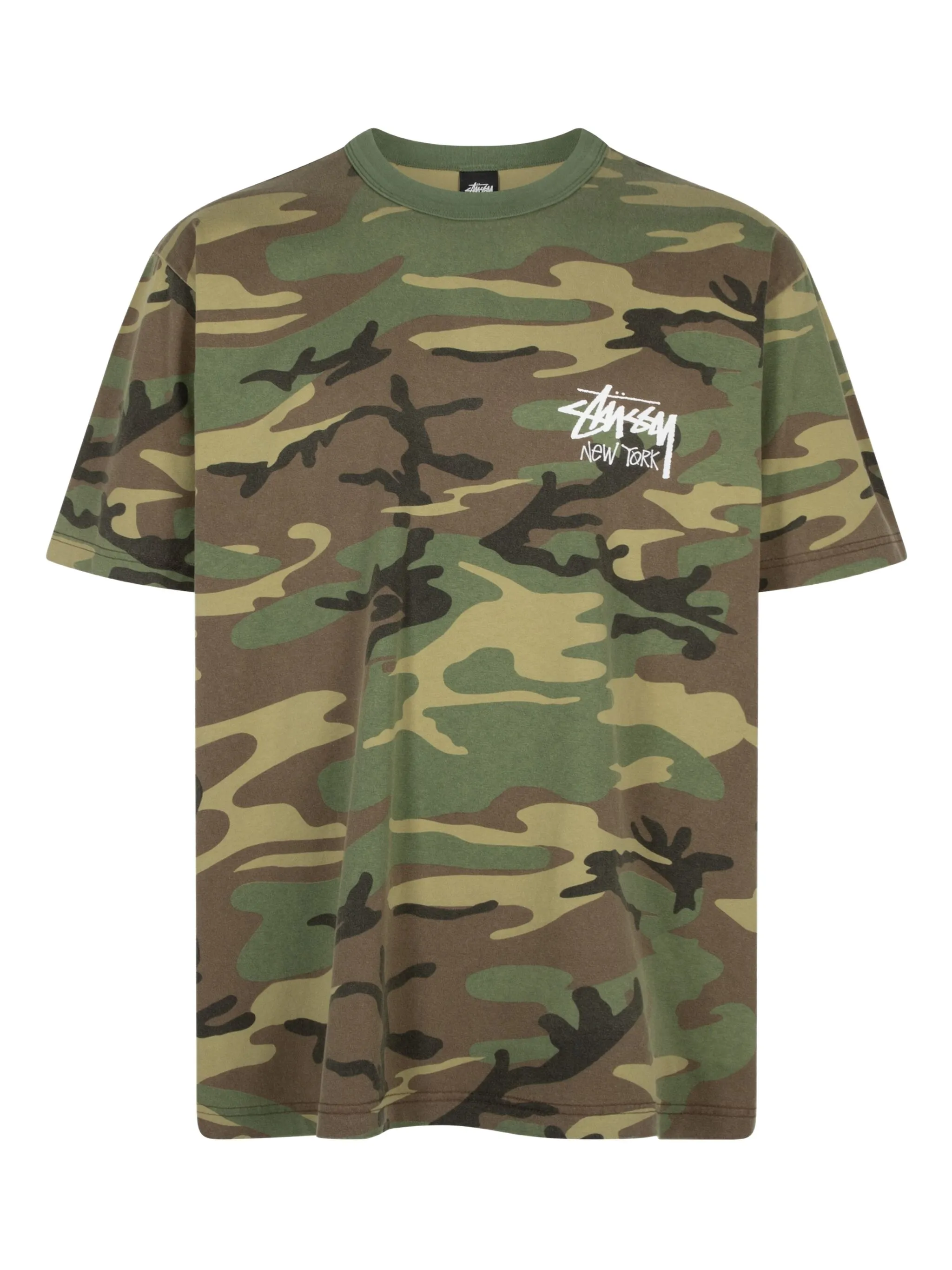 

Базовая футболка New York Exclusive - Camo Stüssy, коричневый