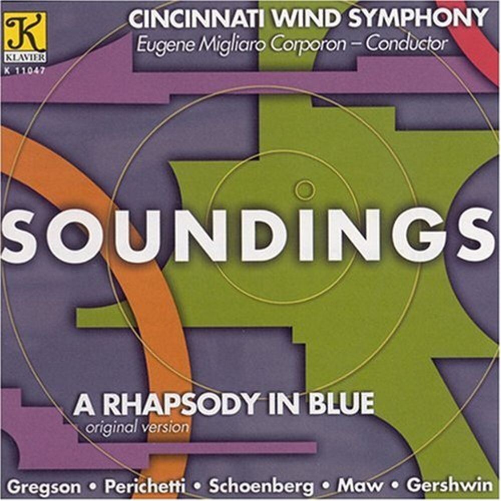 

Диск CD Soundings - Cincinnati Wind Symphony