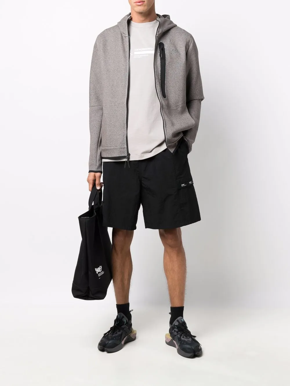 Худи Tech Fleece на молнии Nike — фото 2