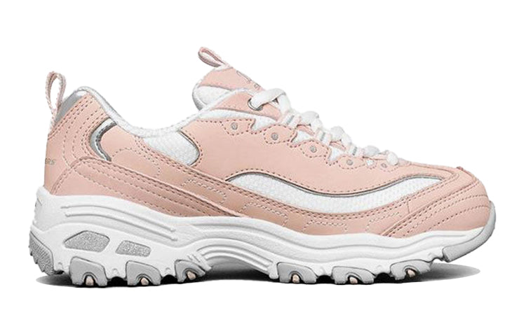 Кроссовки Skechers D'Lites Low-Top Running Shoes K Pink 80587L-LPKW, светло-розовый — фото 2