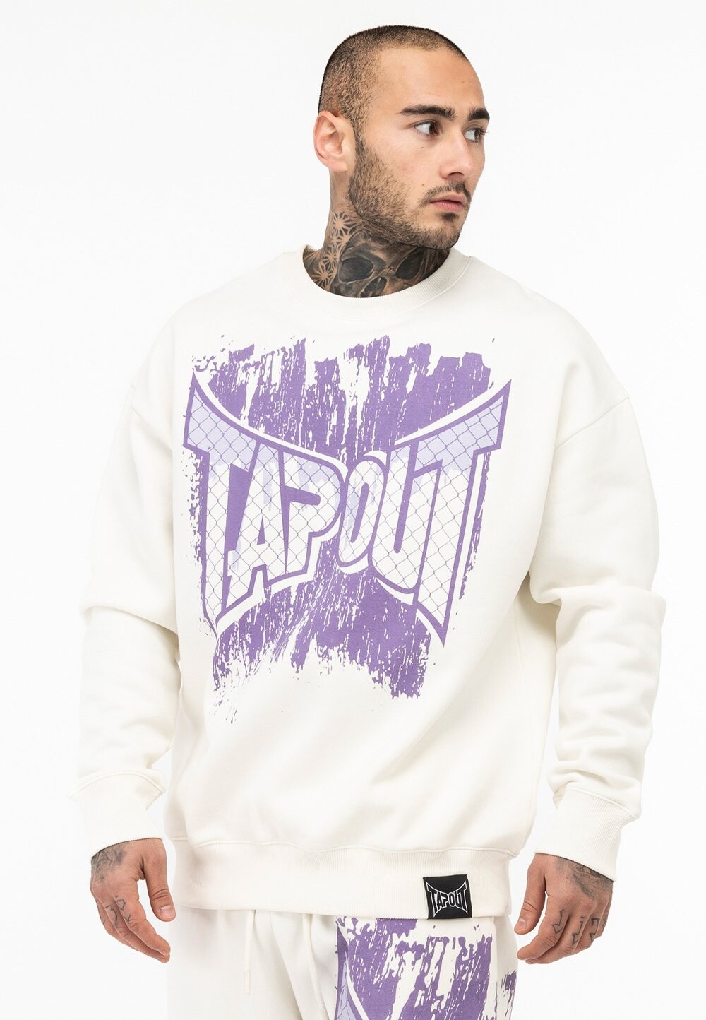 

Толстовка Rundhals Cf Tapout, цвет white lilac