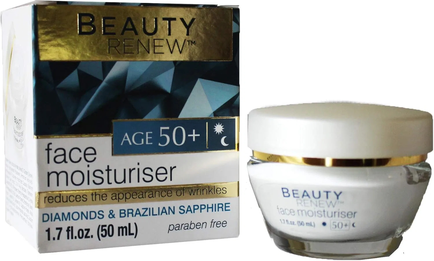 Крем для лица Beauty Renew — Дневной с алмазной пудрой, 50 мл — фото 4