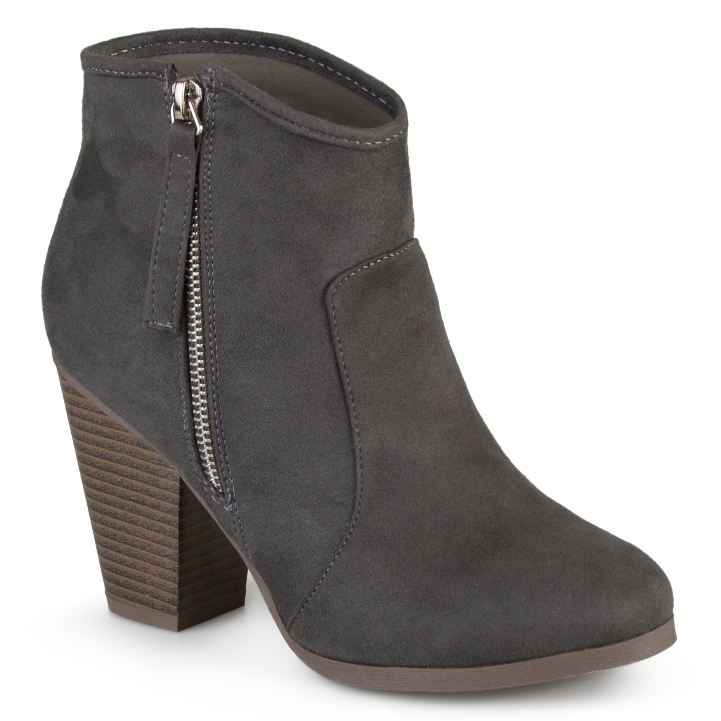 Женские ботильоны Journee Link Journee Collection, цвет charcoal