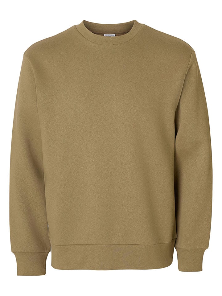 

Толстовка SELECTED HOMME, хаки