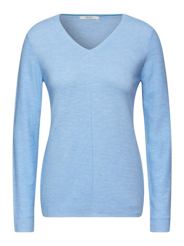 

Пуловер Cecil Pullover, цвет heather tranquil blue melange