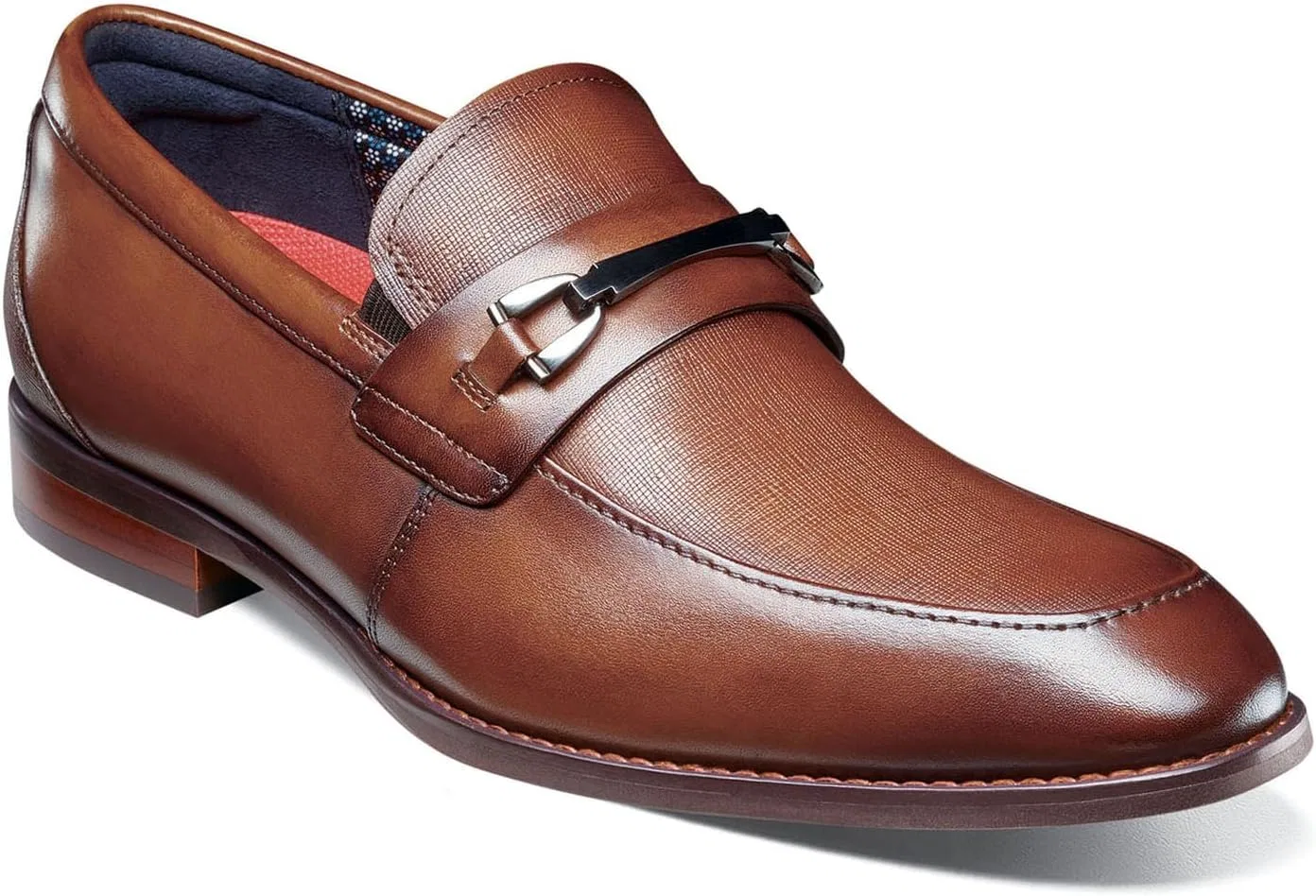Мужские слипоны Stacy Adams, Kaylor Moc Toe Bit, Cognac