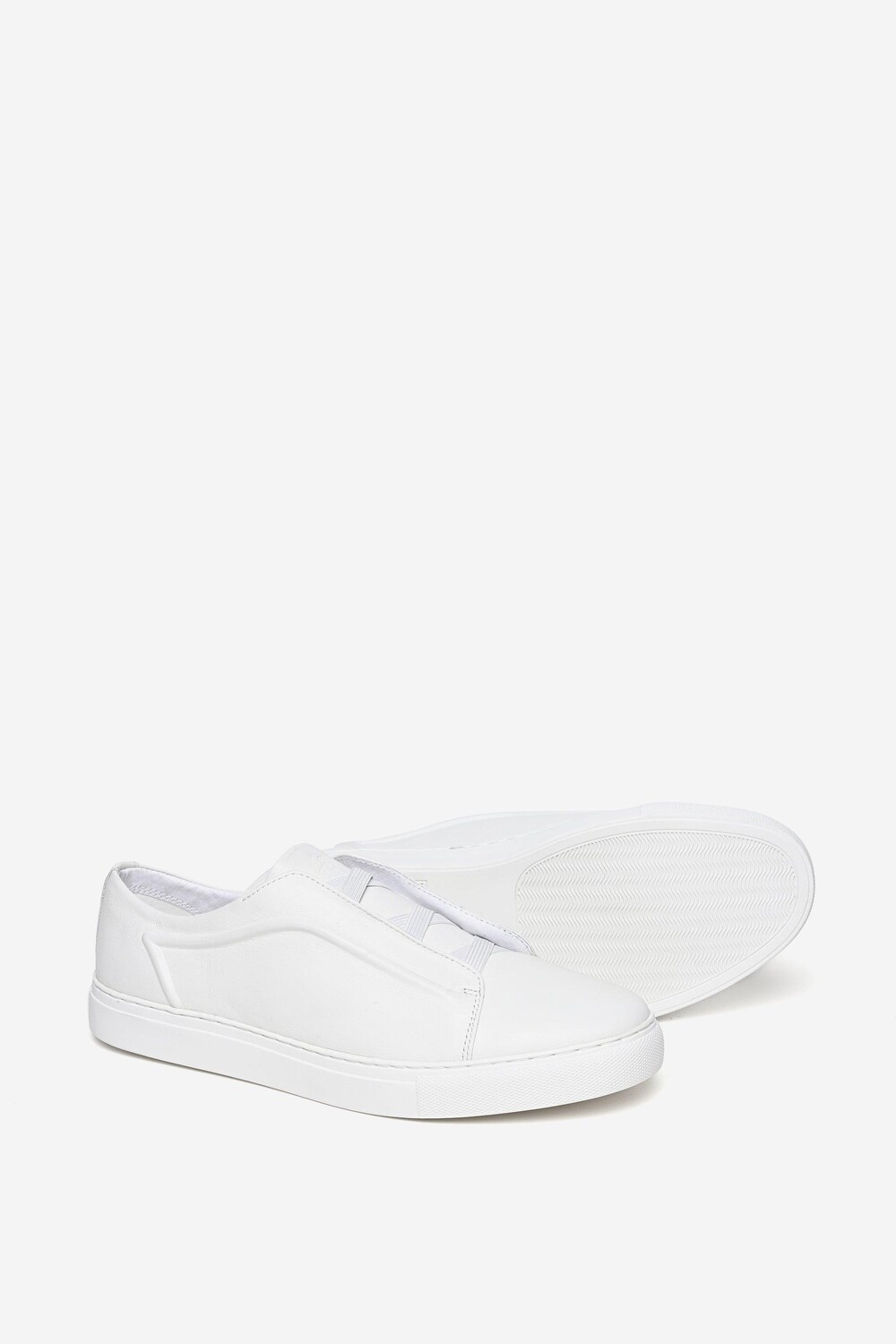 

Кроссовки 'Snowden' Premium Leather Trainer Alexander Pace, белый