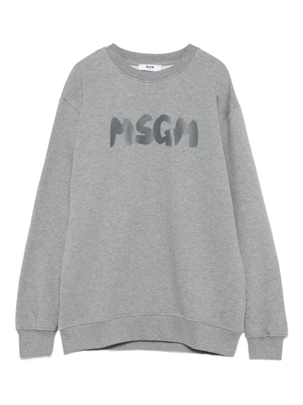 

Толстовка с логотипом MSGM Kids, серый