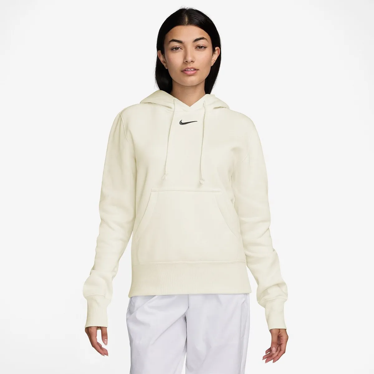 

Женская толстовка Nike Sportswear Phoenix Fleece, белый