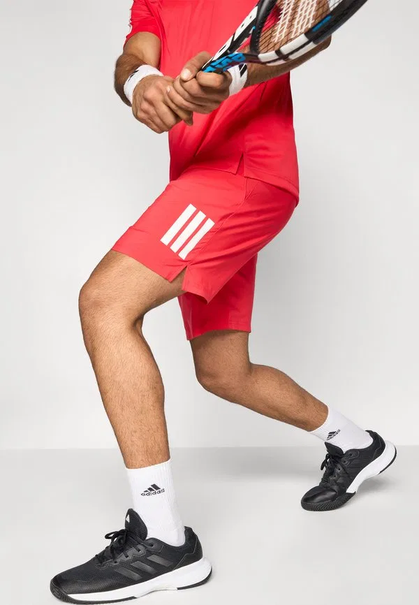 Спортивные шорты club 3 в полоску Adidas Performance, Pure Ruby — фото 4