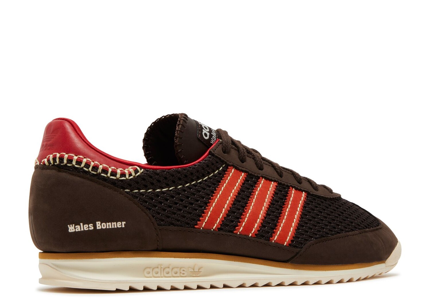 Кроссовки adidas Wales Bonner X Sl72 Knit 'Brown', коричневый — фото 3