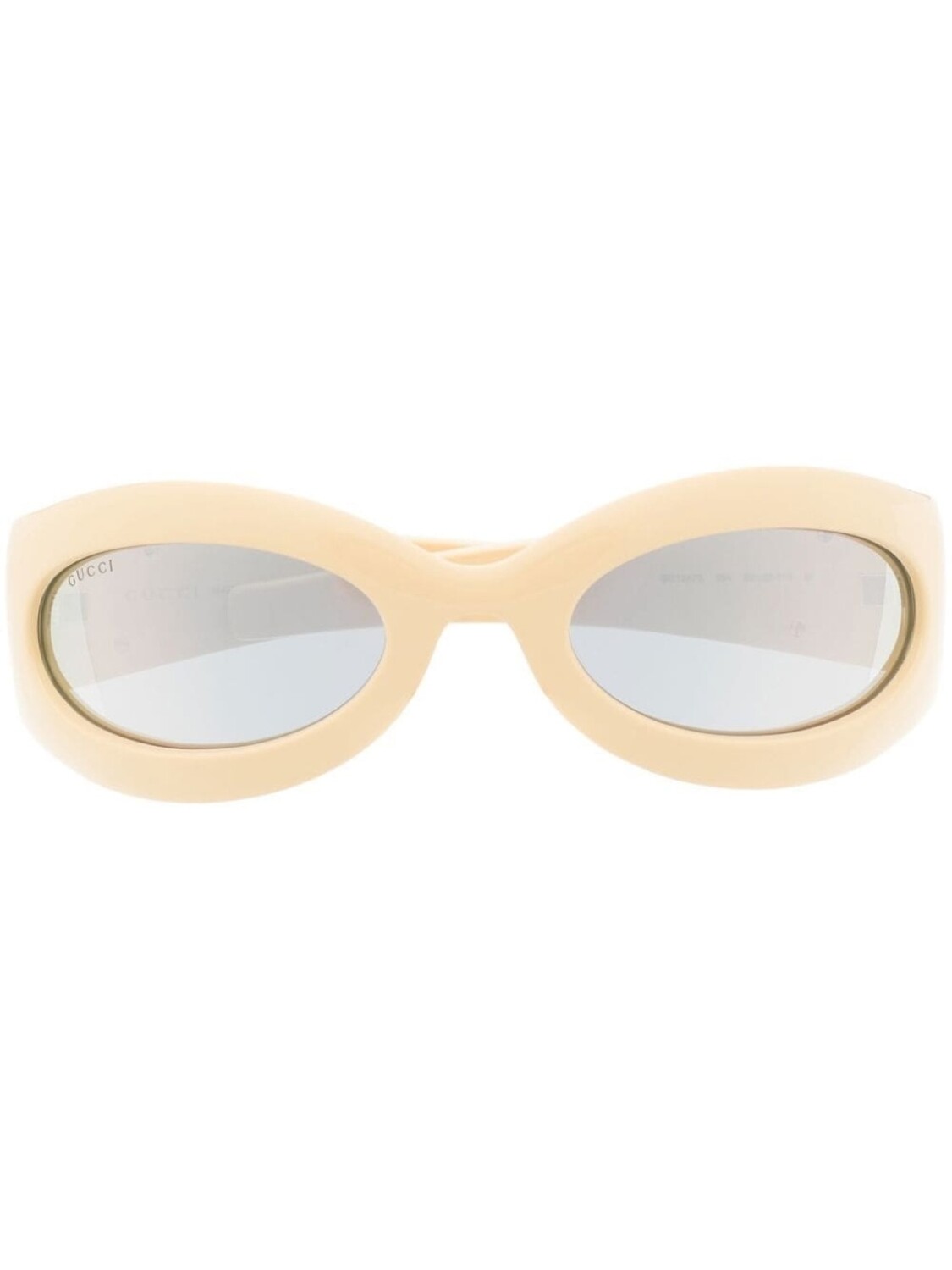 

Gucci Eyewear солнцезащитные очки в геометричной оправе, нейтральный цвет