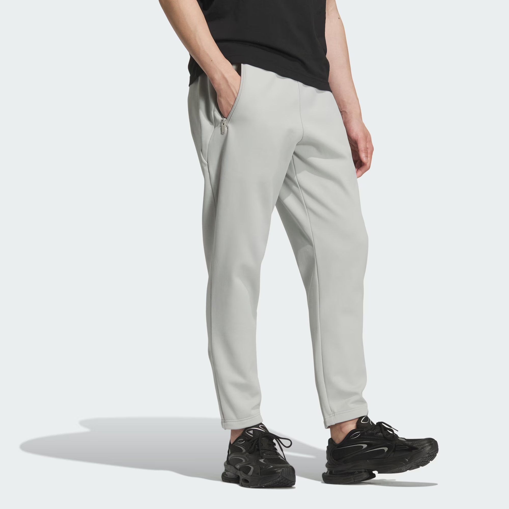 Climawarm Wuzong мягкие спортивные брюки Casual Pants мужские Adidas, металлический серый — фото 3