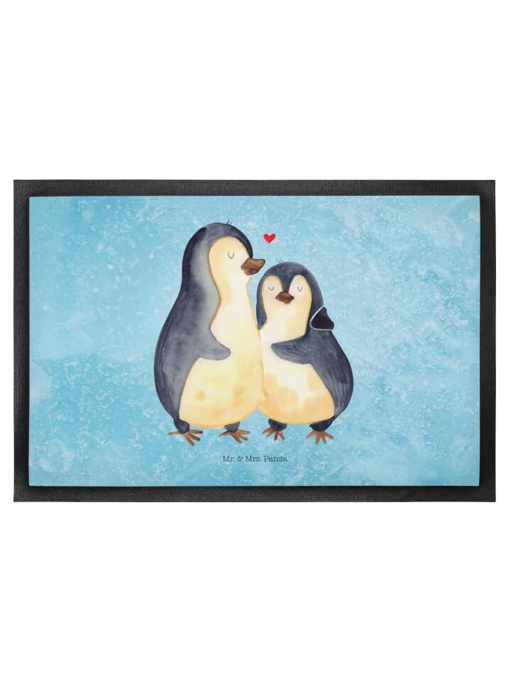 

Коврик для ног Mr. & Mrs. Panda, цвет eisblau
