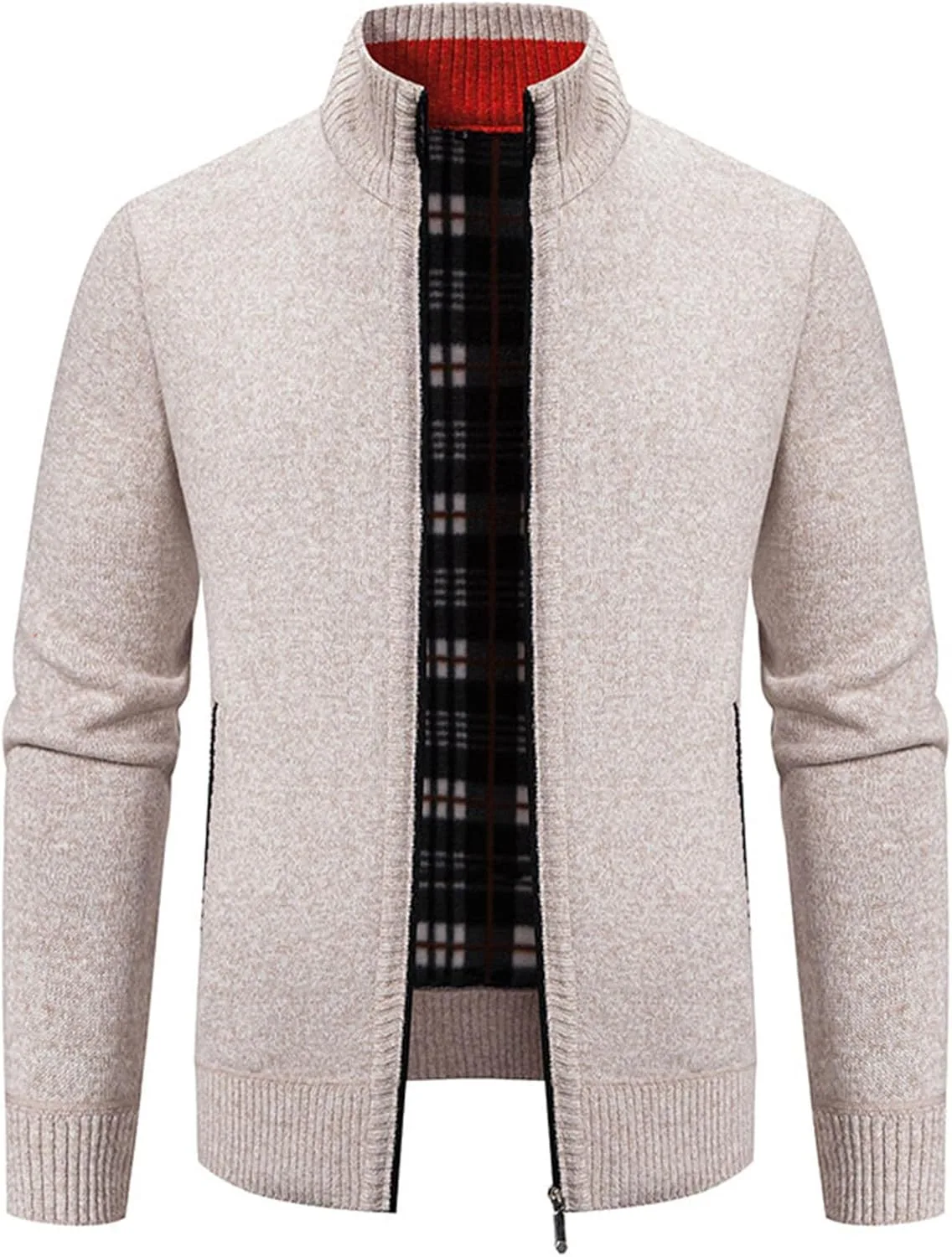 

Мужской кардиган Casual Slim Full Zip с карманами