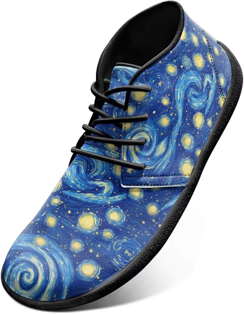 

Мужские широкие кроссовки для ходьбы, на шнуровке, минималистичный дизайн, противоскользящая подошва из пеноматериала с эффектом памяти, спортивные кроссовки, размеры US 6-14 Cugasmaru, синий