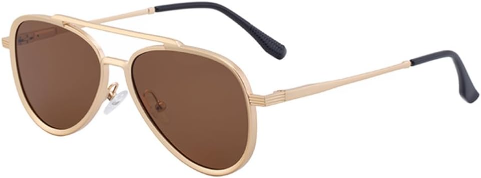 

Винтажные овальные солнцезащитные очки в стиле панк-пилот для женщин, классические солнцезащитные очки в стиле стимпанк с металлической оправой, защита от ультрафиолета UV400 WNCKSQ, C4goldbrown