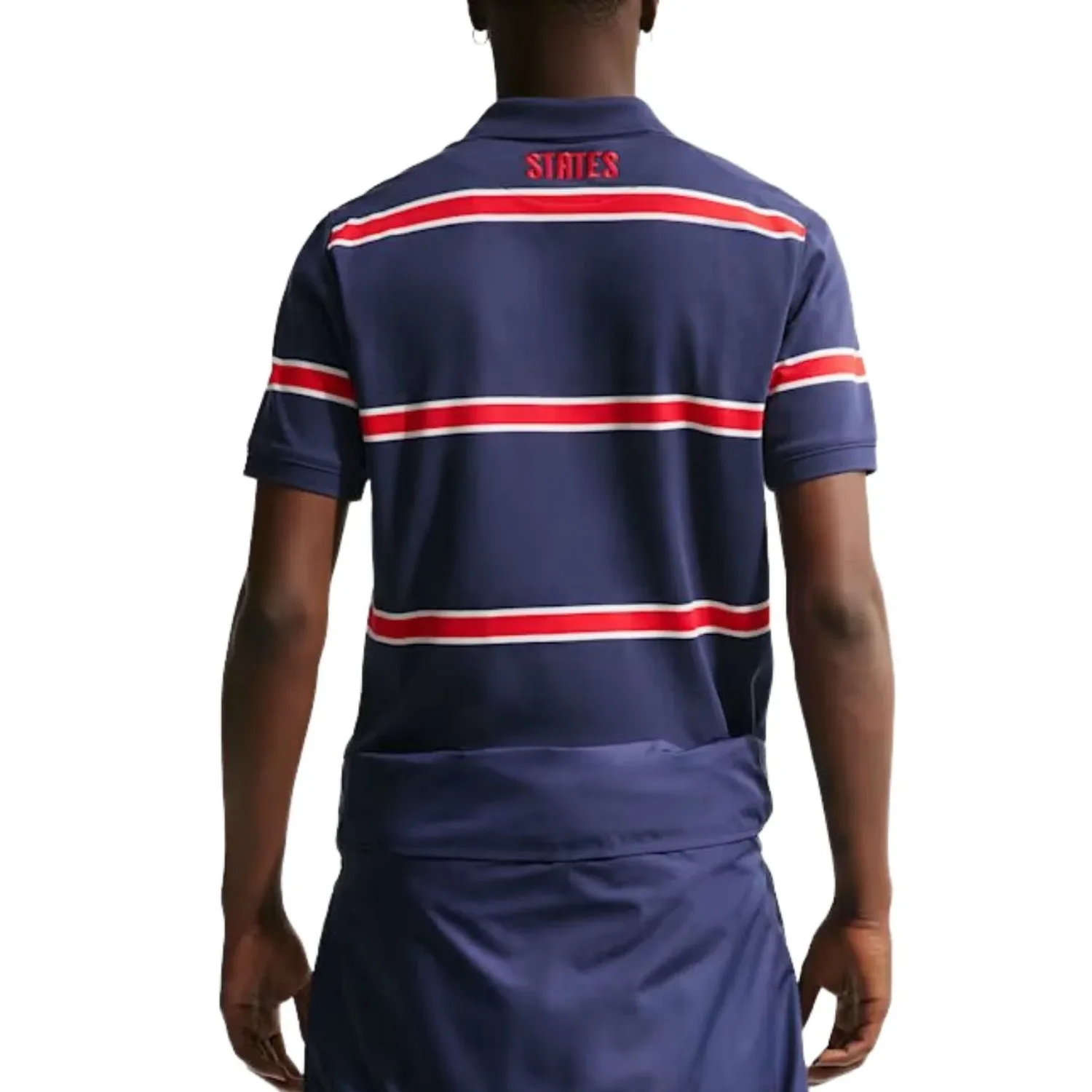 Поло Nike USMNT 'Midnight Navy Sail University Red' — фото 2