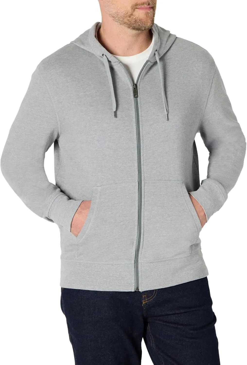 

Толстовка мужская Amazon Essentials Lightweight French Terry Full-Zip