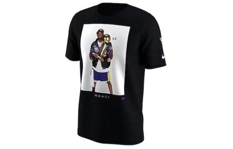 

Футболка Kobe Bryant Trophy Retirement GOAT Dri-Fit Nike, черный