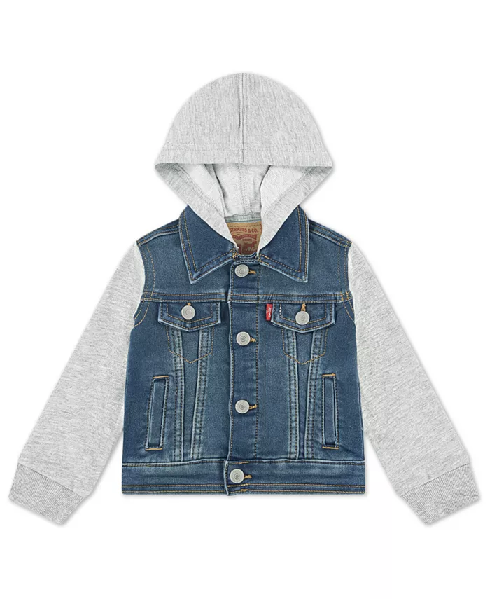 

Детская куртка-бомбер с капюшоном для мальчиков Levi'S, синий