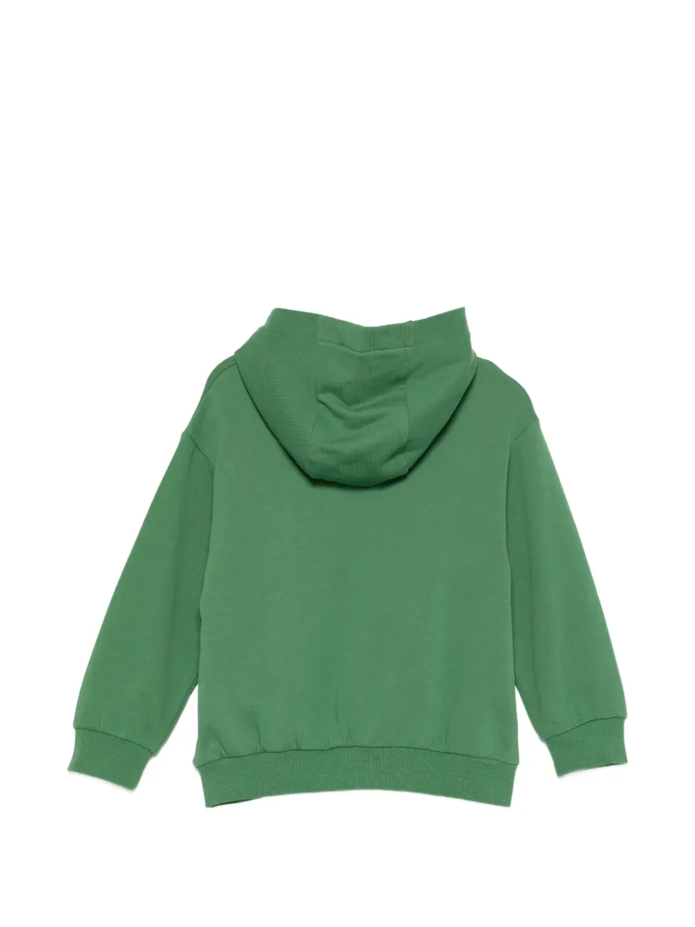 Худи с вышитым логотипом Stella McCartney Kids, зеленый — фото 2