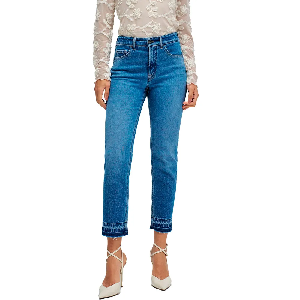 

Джинсы Salsa Jeans Faith Crop Slim Fit, синий