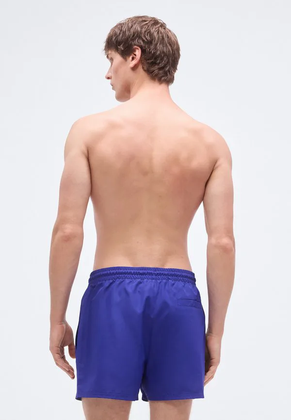 Плавки с поясом на шнуровке и графическим монограммом. Calvin Klein Swimwear, Blue River Fog — фото 3