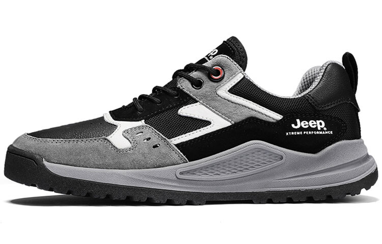 

Кроссовки Jeep Lifestyle Shoes Men Low-top Black/Gray, черный/серый