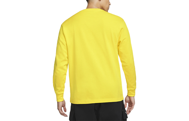Футболка Air 23 Мужская Европейская Кожа Желтый Jordan, Oupiter Yellow — фото 3