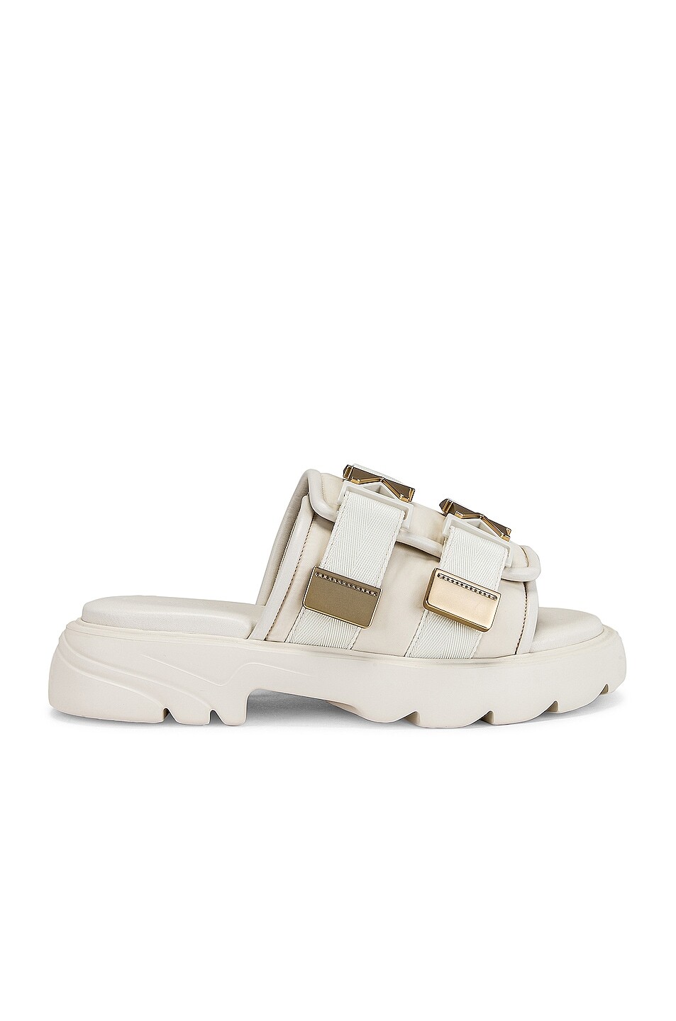 

Сандалии с пряжками Flash Bottega Veneta, цвет String