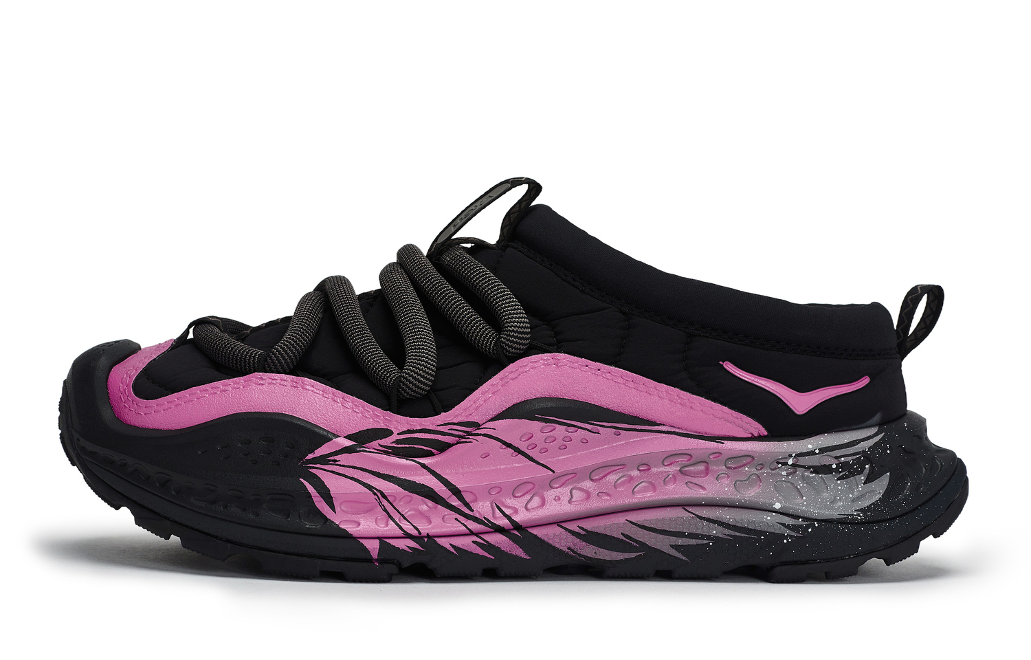 HOKA ONE ONE Ora Primo Wings Of Decay устойчивые к истиранию низкие кеды мужские Black Pink — фото 3