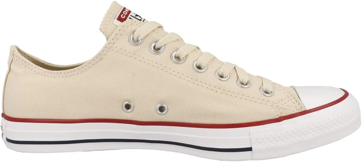 Кеды Converse Chucks Stars Bars OX M3494C белые с красными элементами — фото 4