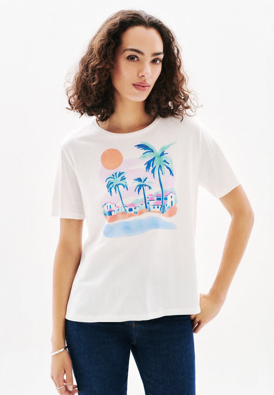 

Футболка Caroll FRENCH BRAND FASHION ELEGANT MODERN TIM-TRANSAT, Ecru/Beige, Серый, Футболка Caroll FRENCH BRAND FASHION ELEGANT MODERN TIM-TRANSAT, Ecru/Beige