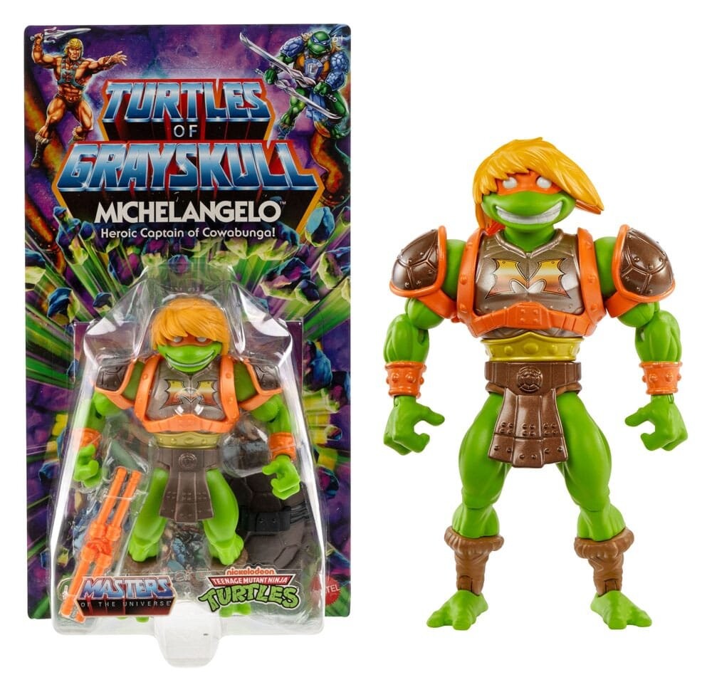 

Фигурка MOTU x TMNT: Turtles of Grayskull Origins - Микеланджело Inna marka