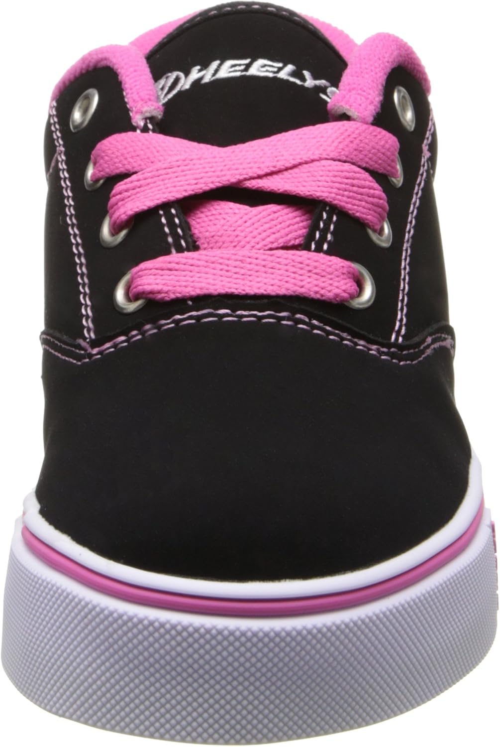 Кроссовки Heelys Launch с колесиками (для малышей/детей младшего возраста/старших детей), черный/розовый — фото 2