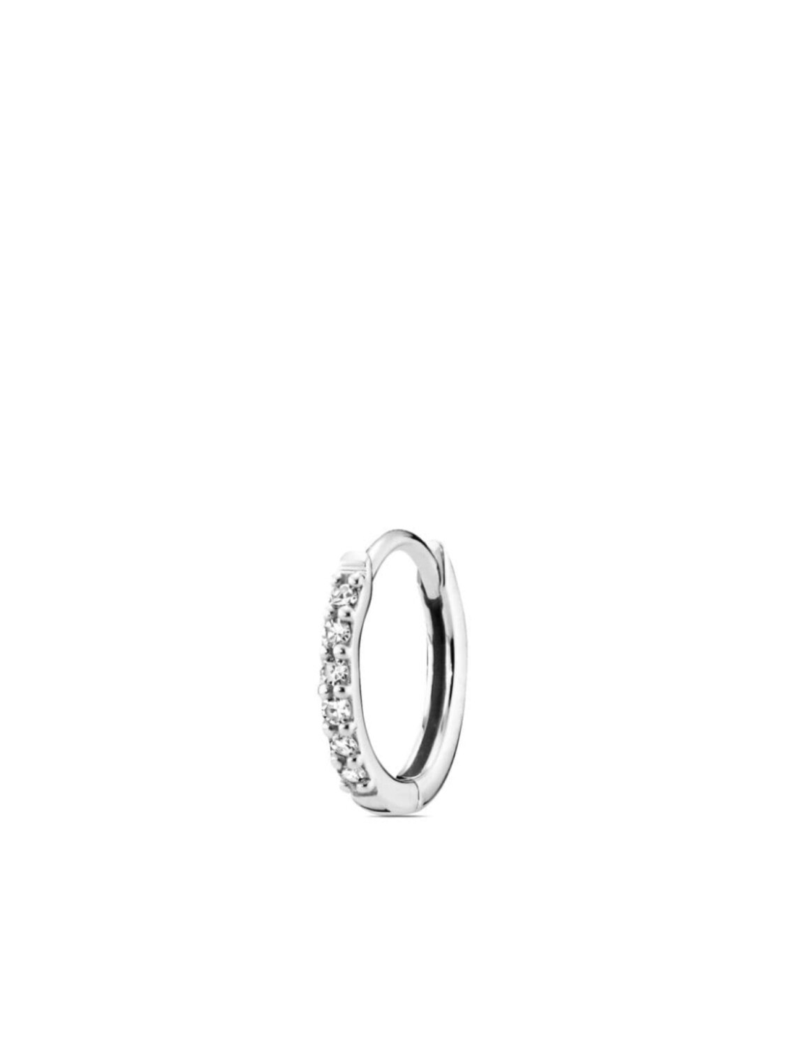 

Серьга-хагги Lamarr 8 из белого золота Maria Black, серебряный