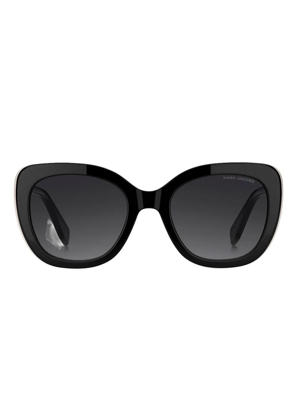 

Солнцезащитные очки "кошачий глаз" с логотипом MARC JACOBS, черный