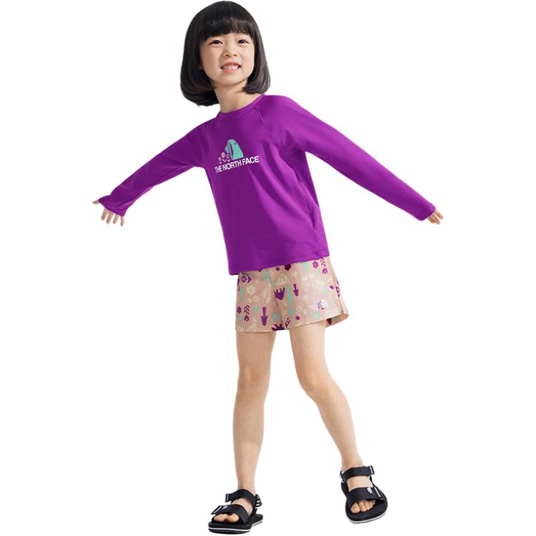 THE NORTH FACE Повседневный спортивный комплект 2 предмета purple для детей 3-7 лет — фото 4