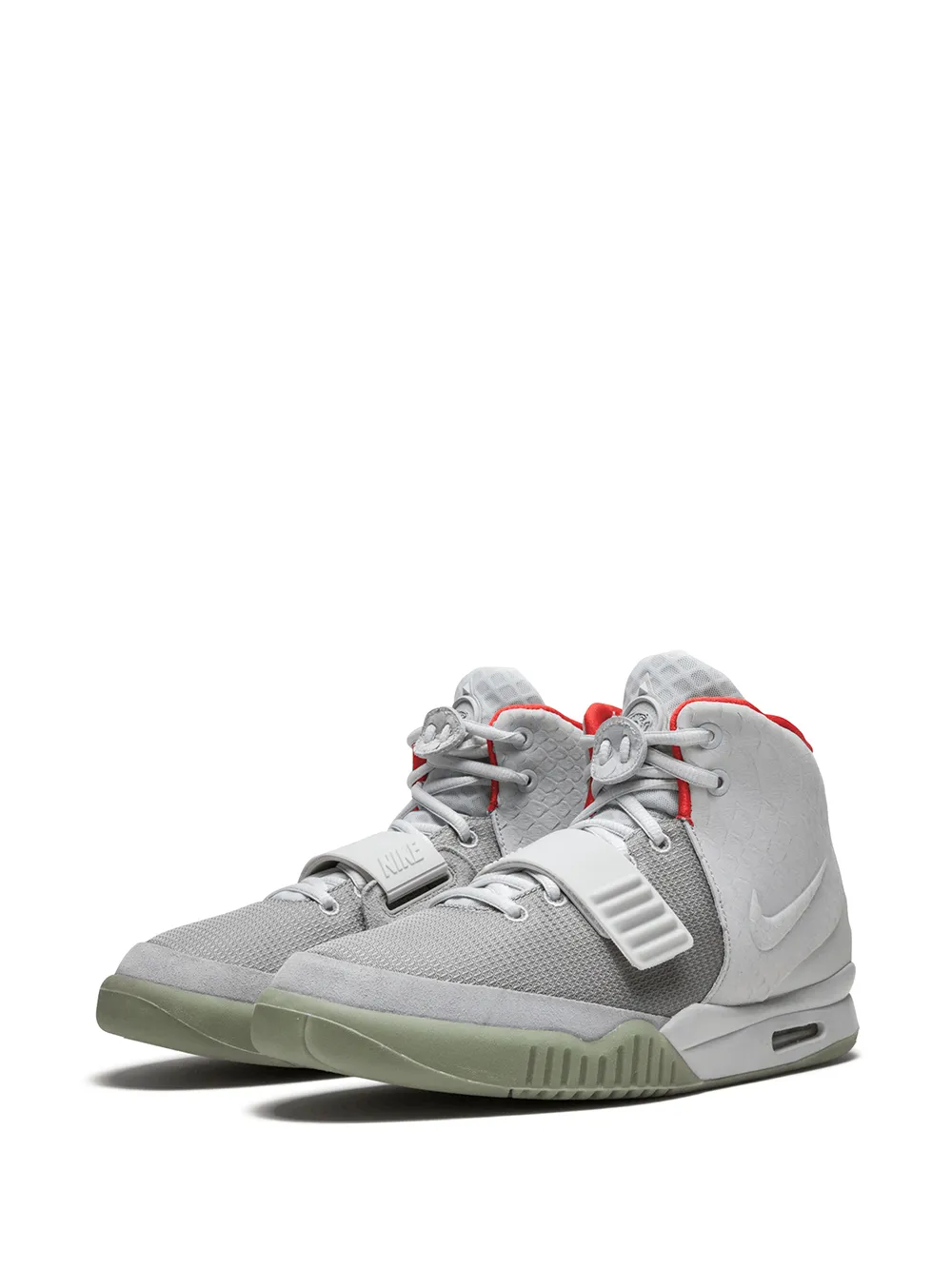 Кроссовки Air Yeezy 2 NRG Nike, серый — фото 2