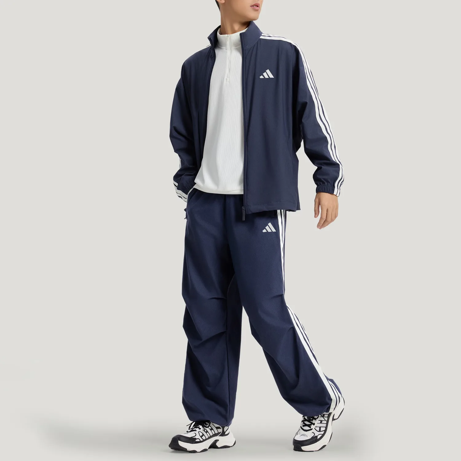 ST 3ST DENIM TROUSERS Quick Dry Pants Men's Adidas, legend ink — фото 4