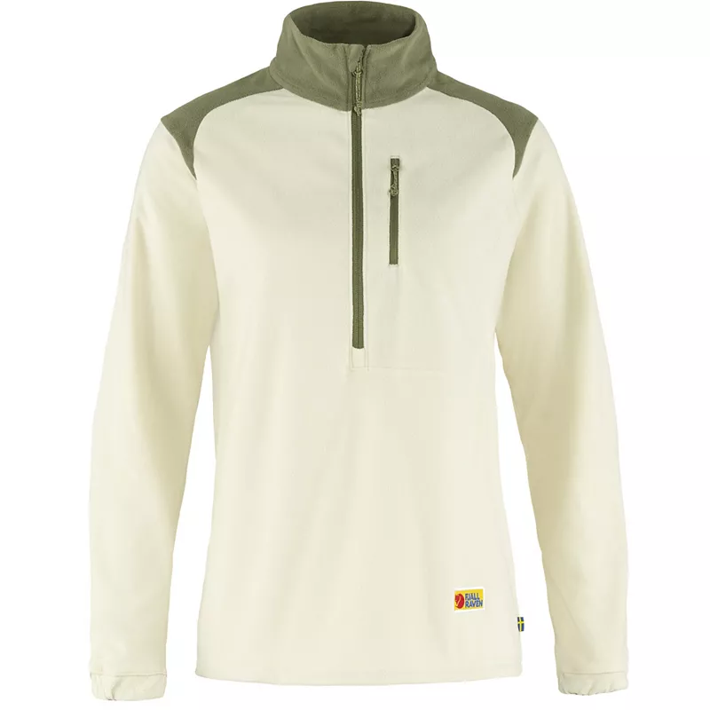 

Женский флисовый свитер на каждый день Fjallraven Lite, цвет Chalk White/Light Olive
