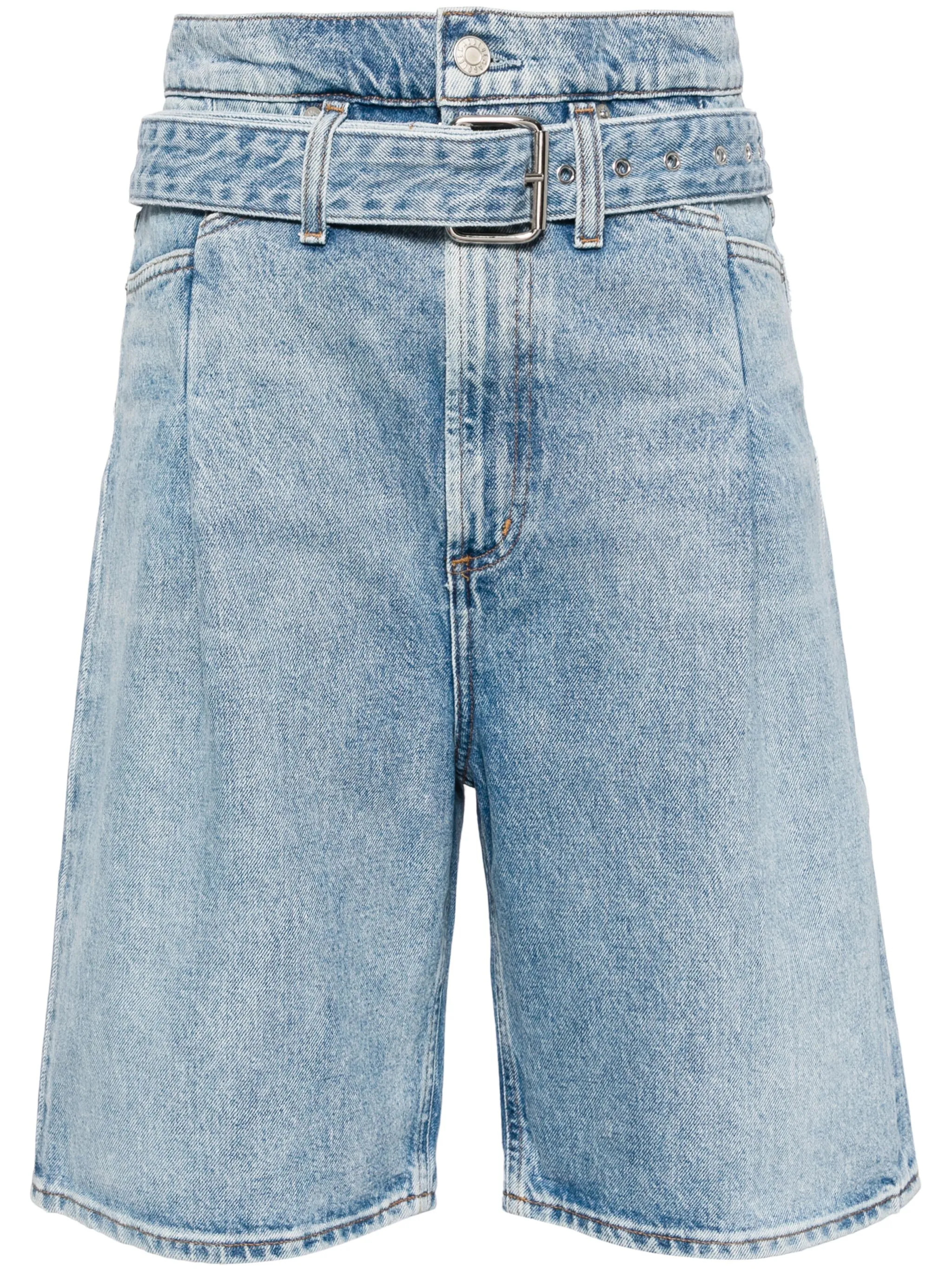 

Джинсовые шорты Reworked 90s Agolde, синий