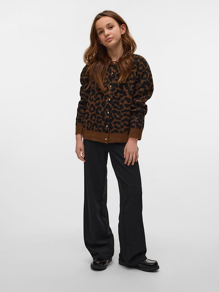 

Vero Moda Girl Кардиган "Newcai" коричнево-черного цвета