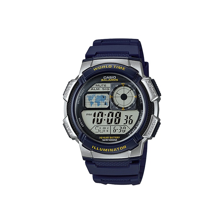 

CASIO Часы Men YOUTH Gray Watch AE-1000W-2A, Black Dial
